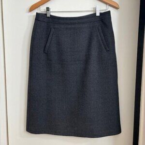 J.Crew Wool A-line skirt